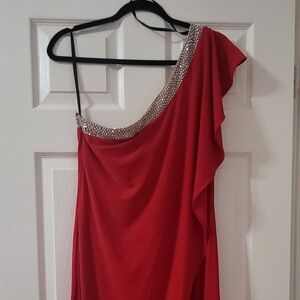 Evening gown.
